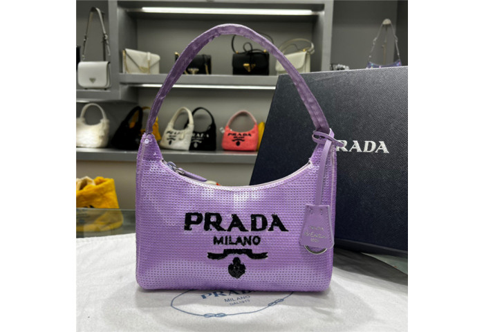 Prada 1N1419 Nylon Hobo Bag-24*11*7CM