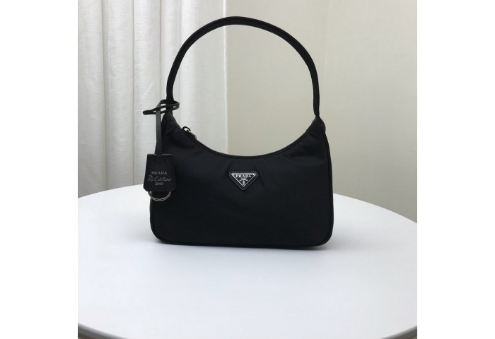 Prada 1N1419 Nylon Hobo Bag-24*11*7CM