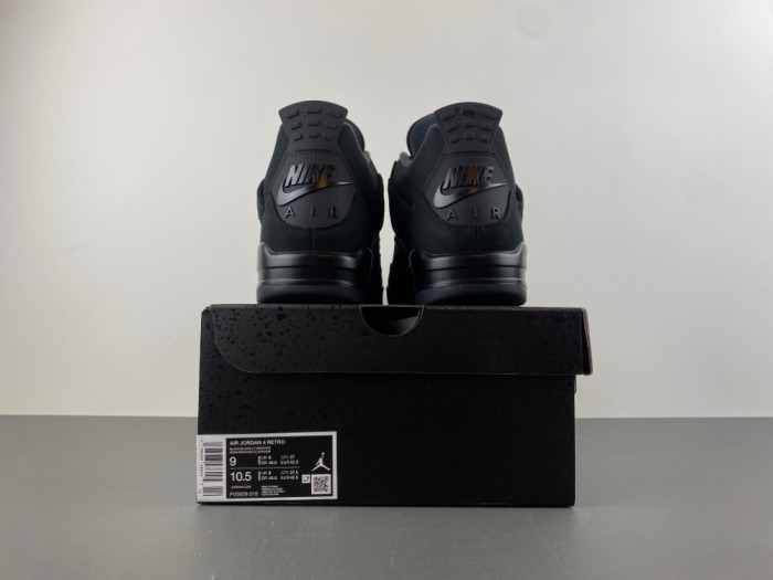 Air Jordan 4 “Black Cat” 2025 FV5029-010
