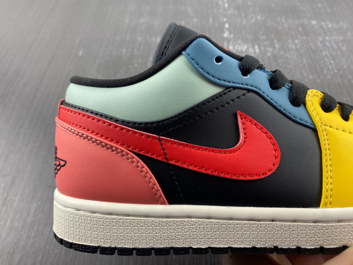 AIR JORDAN 1 LOW “BLACK MULTI” DN3739-060