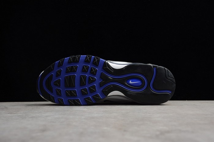 NIKE mens Air Max 97 White/Black-Persin Violet 921522-102