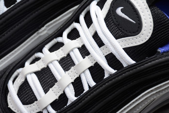 NIKE mens Air Max 97 White/Black-Persin Violet 921522-102