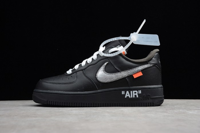 OW x MoMA x Nike Air Force 1 07 Low Black AV5210-001