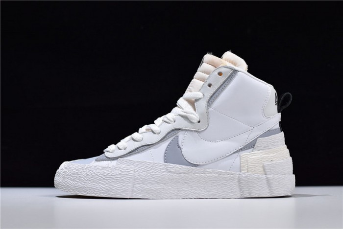 Sacai x Nike Blazer High Black White Release Date BV0072-100