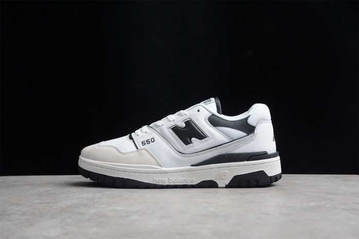NEW BALANCE 550 WHITE BLACK BB550HA1