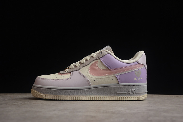 Nike Air Force 1 07 Beige Purple Grey CJ0304-016