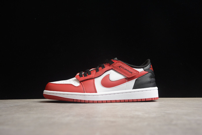 AIR JORDAN 1 LOW FLYEASE ''WHITE GYM RED'' DM1206-163