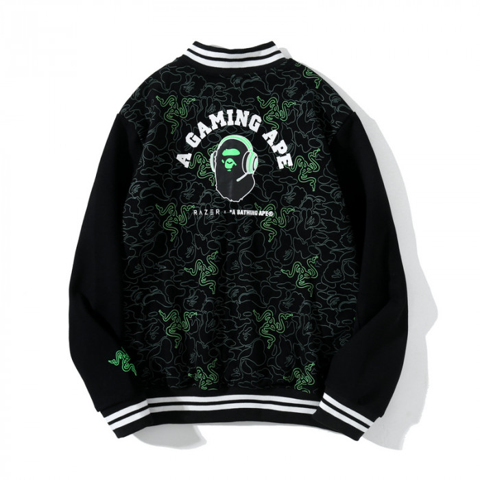 B*APE baseball jacket bpj-03