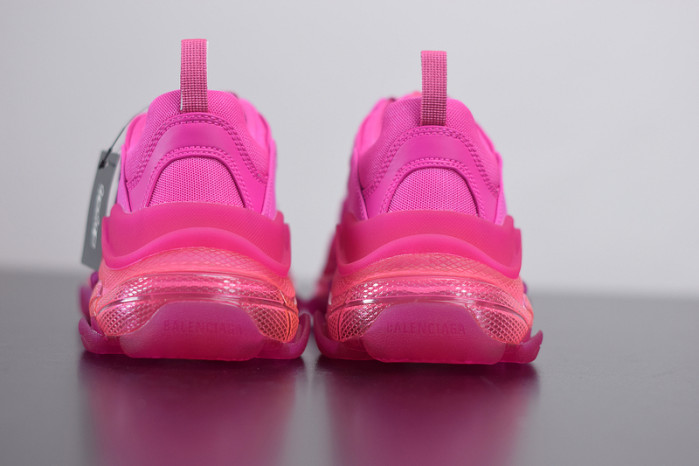 BL TRIPLE S TRAINERS CLEAR SOLE BLUE ADN RED 541624 W09O1 2132