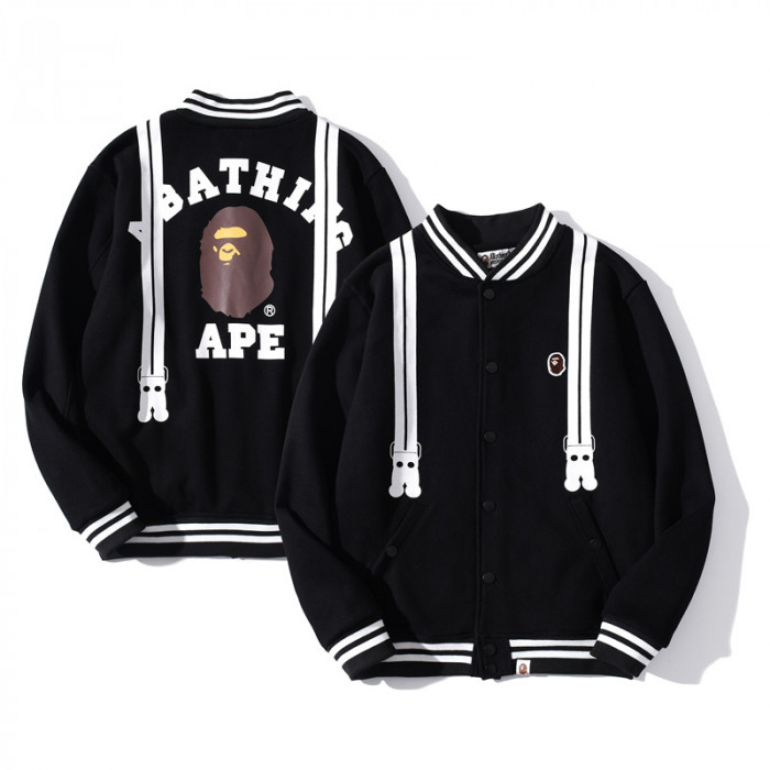 B*APE baseball jacket bpj-04
