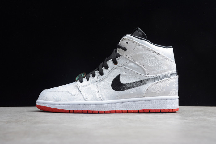 Air Jordan 1 Mid "Clot - Fearless" - CU2804-100