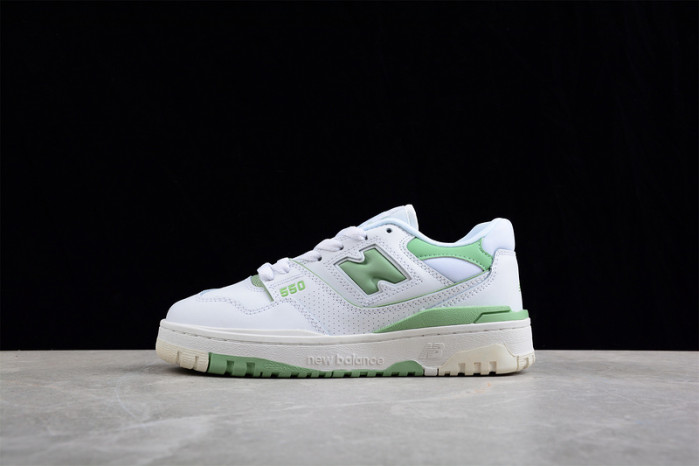 NEW BALANCE 550 WHITE GREEN BB550FS1