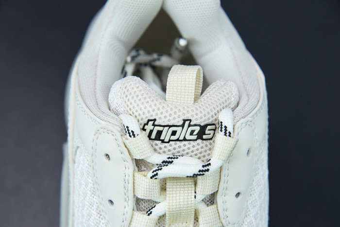 BL TRIPLE S TRAINERS CLEAR SOLE gold and white 541624 W09O1 9005