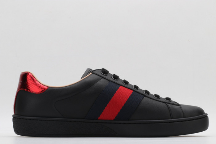 GC Ace Embroidered Low-Top Sneaker black with bee mens 431942-A38G0