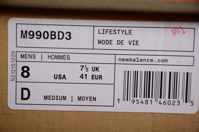 New Balance NB990 M990BD3
