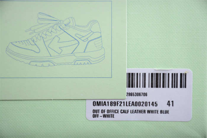 OW OUT OF OFFICE LOW-TOP SNEAKERS OW-74