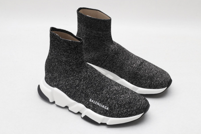 BL Stretch Mesh High Top Sneaker Grey 458653