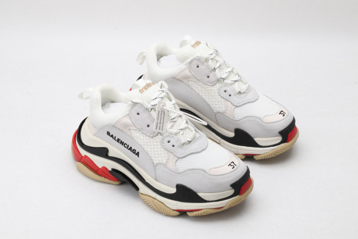 BL 17Fw Triple S Black Pink Women Sneaker 483523-W06E3-8080