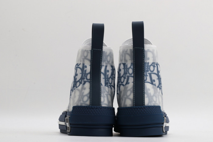 DR B23 Oblique High Top Sneakers Blue T004801-1055