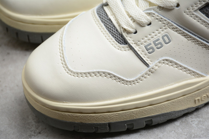 NEW BALANCE 550 AIME LEON DORE WHITE GREY BB550ALE