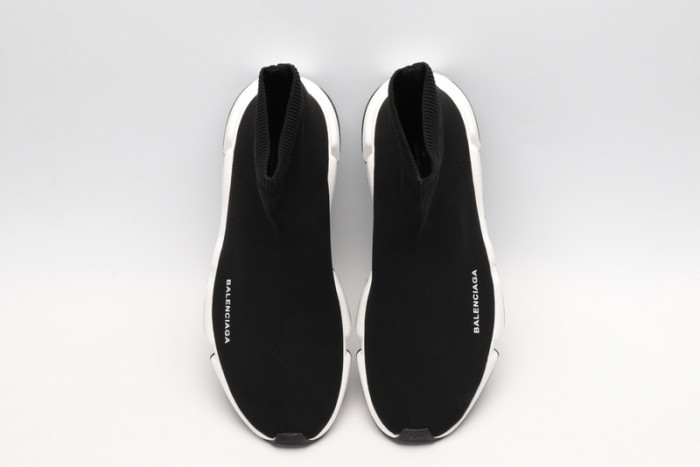 BL Stretch Mesh High Top Sneaker Black White 454485 W05G0