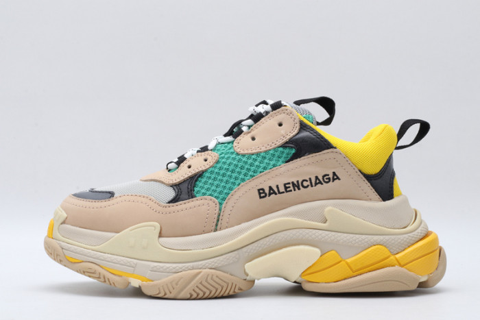 BL TRIPLE S W06E1-1000 BEIGE/GREEN-YELLOW
