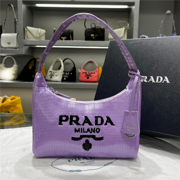 Prada 1N1419 Nylon Hobo Bag-24*11*7CM