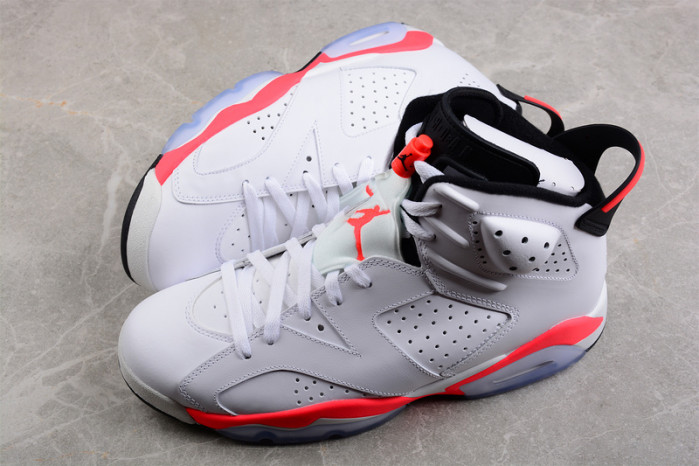 Jordan 6 Retro Infrared White (2014) 384664-123