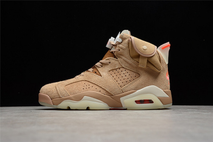 Jordan 6 Retro Travis Scott British Khaki - DH0690-200