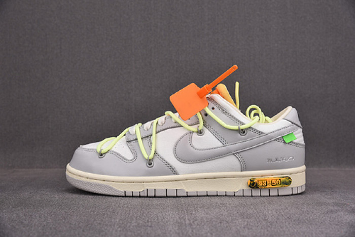 OW x Dunk Low ''Lot 43 of 50'' - DM1602-128