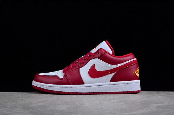 AIR JORDAN 1 LOW GS ''CARDINAL'' 553560-607