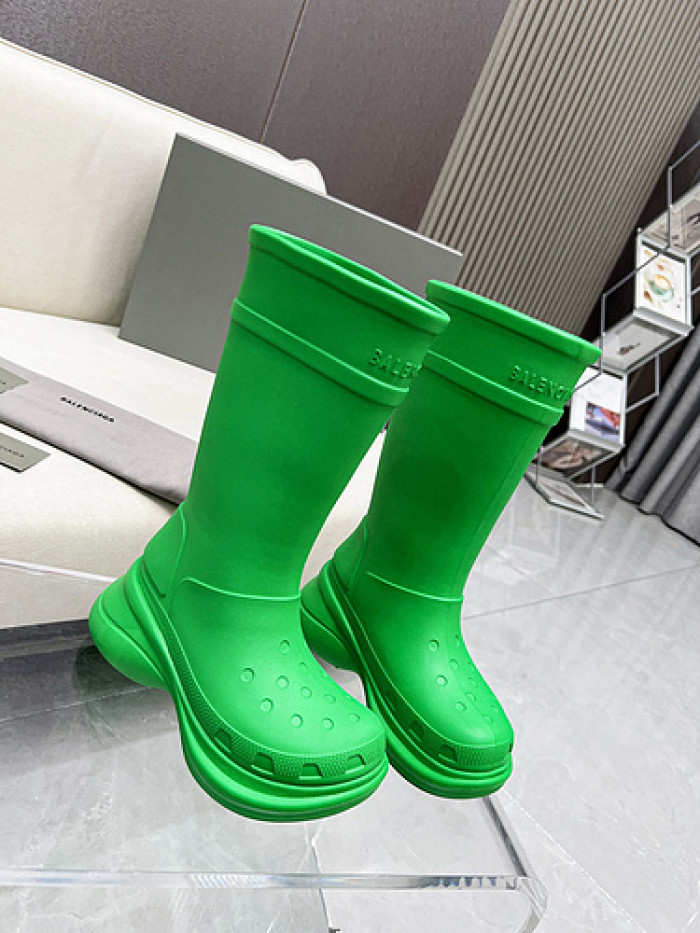 balenciaga x Cr*0*s chunky rubber boots