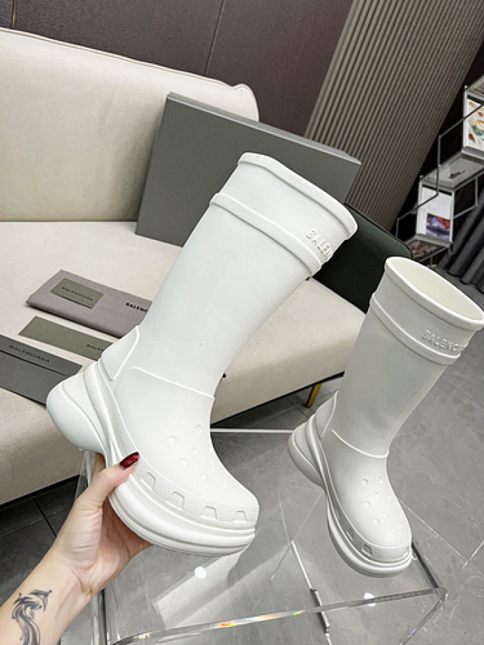 balenciaga x Cr*0*s chunky rubber boots
