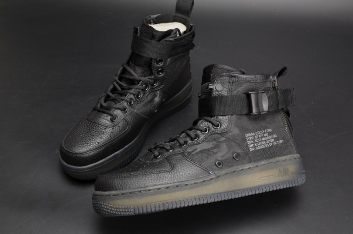 Nike Air Force 1 Mid “Tiger Camo” black mens AA7345-001
