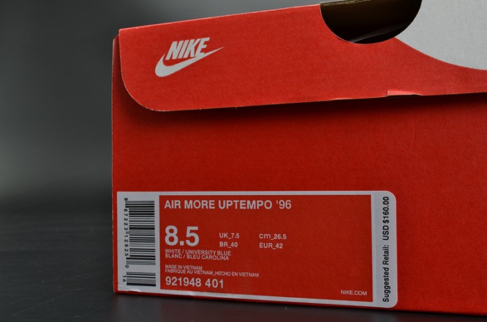 Nike Air More Uptempo “University Blue” mens 921948-401