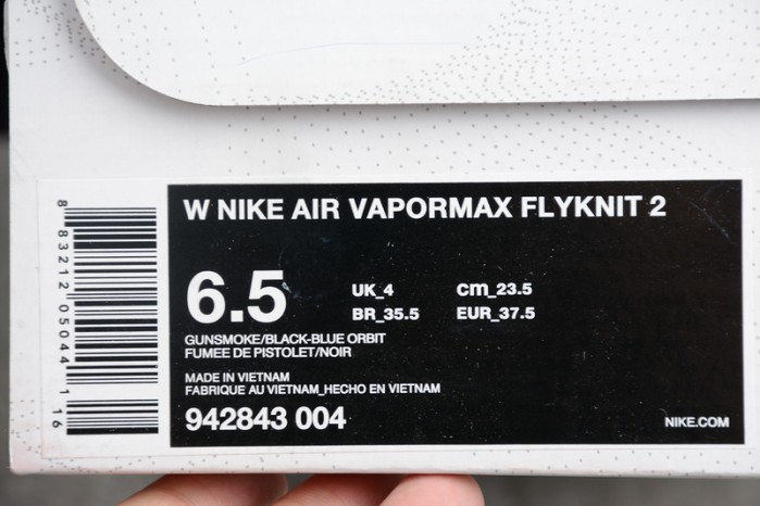 Nike Air VaporMax 2 “Gunsmoke” Orbit-Pink/ Blast-Blue womens 942843-004