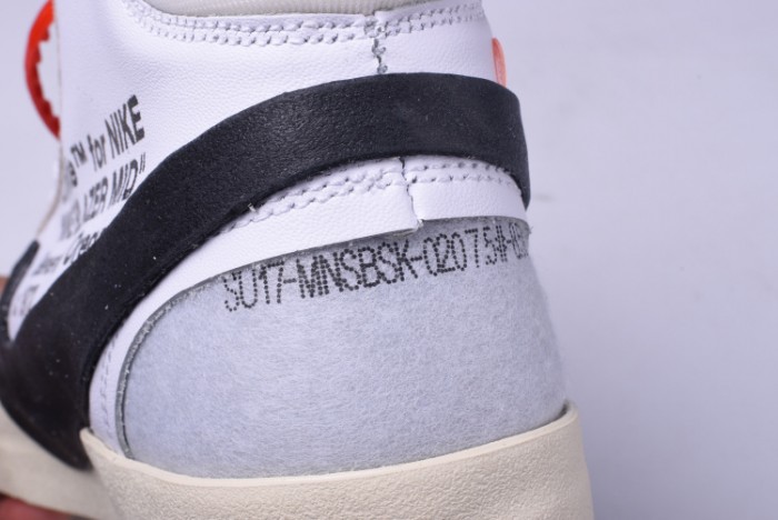 OW x Nike Blazer MID THE TEN 10 Virgil Abloh AA3832-100